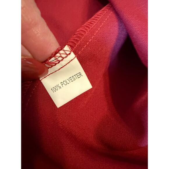 Atnlewhi Red Cocktail Dress - Size M - Picture 9 of 13